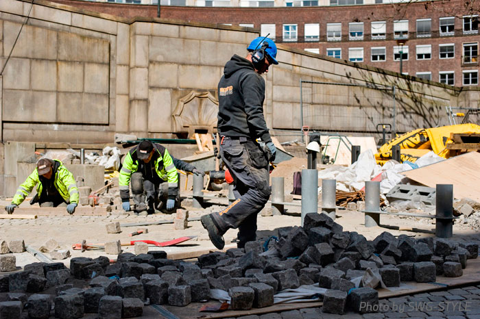 Стройка, спецодежда